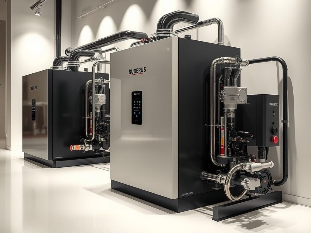 Produkcja kotłów CO z podajnikiem – kotły buderus Warszawa