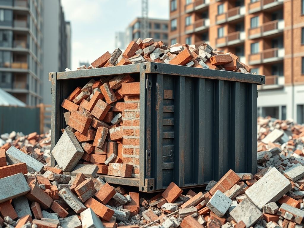 Koszt wywozu gruzu z bloku: jak wybrać kontener i uniknąć niepotrzebnych wydatków