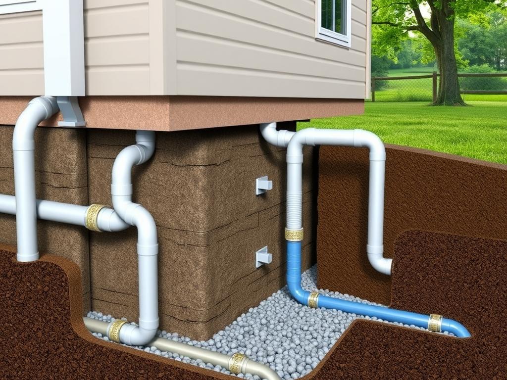 Odwodnienie wokół fundamentów: jak wykonać skuteczny drenaż i uniknąć typowych błędów